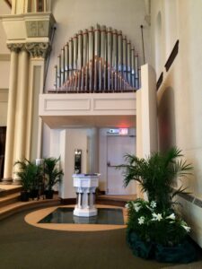 Baptismal Font at Pro-Cathedral of the Assumption North Bay